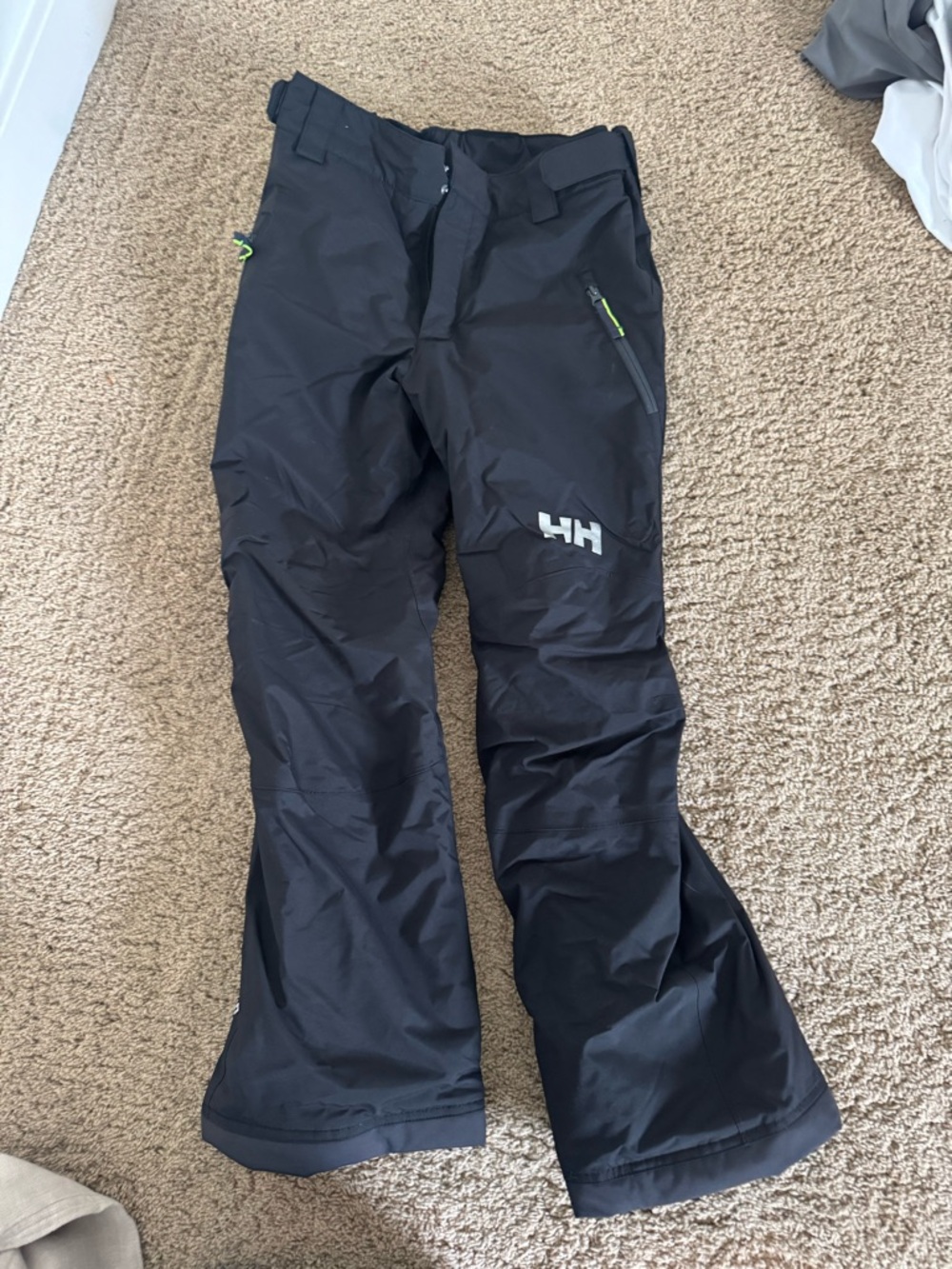 Helly Hansen Black Ski Snow Pants youth size 12